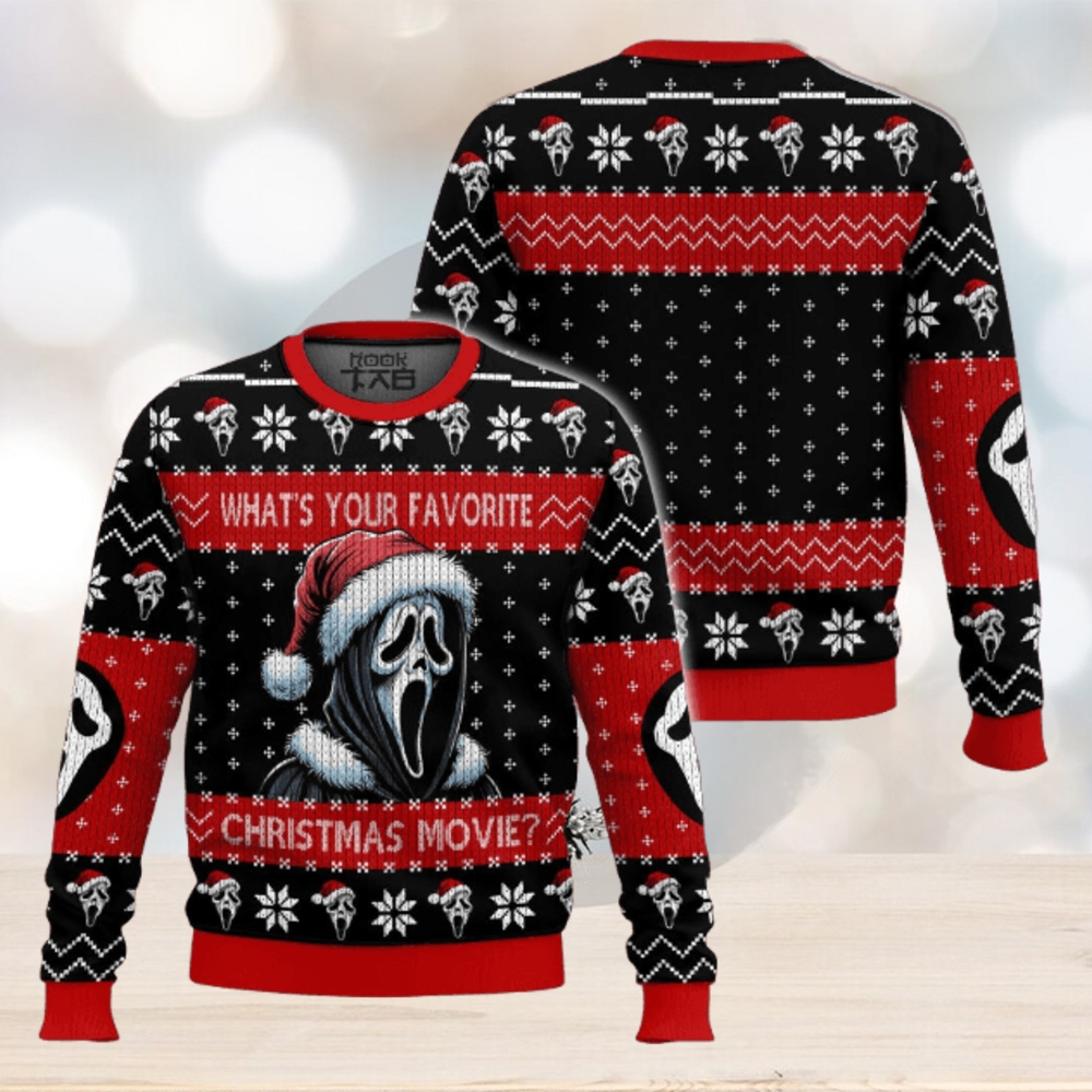 Ghostface What’s Your Favorite Ugly Sweater Ghostface What’s Your Favorite Ugly Sweater