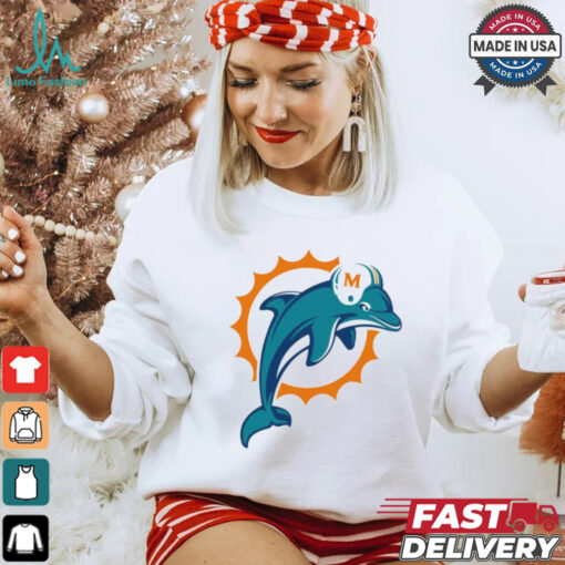 Go Fins Miami Dolphins logo shirt