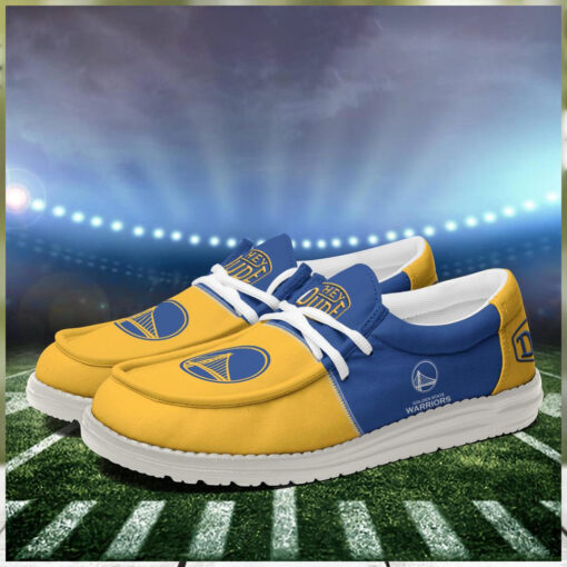 Golden State Warriors 2024 Personalized Hey Dude Shoes