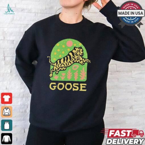Goose Tour September 2024 Tiger New t shirt