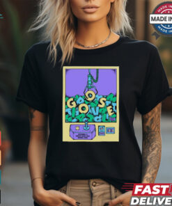 Goose Waukee, Iowa Vibrant Music Hall Concert September 15 2024 Poster shirt