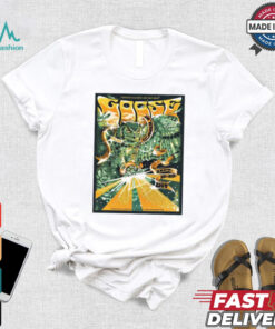 Goose sept 19 20 2024 kettlehouse amphitheater in bonner mt poster shirt