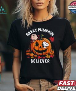 Great pumpkin beliver shirt