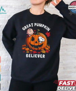 Great pumpkin beliver shirt, hoodie, sweater, long sleeve and tank top Great pumpkin beliver shirt