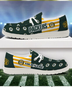 Green Bay Packers 2024 Version Personalized Hey Dude Shoes