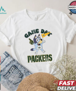 Green Bay Packers Bluey Game Day shirt