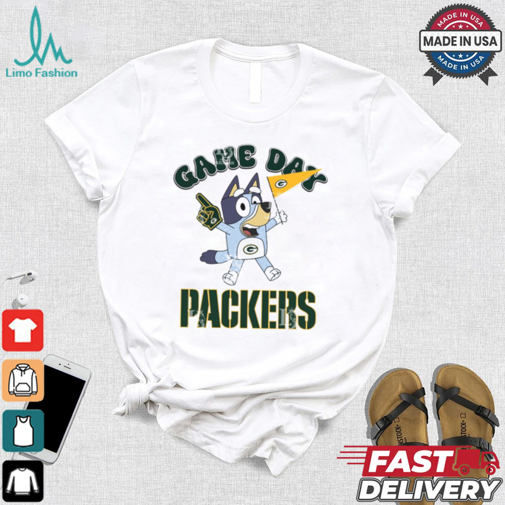 Green Bay Packers Bluey Game Day shirt Green Bay Packers Bluey Game Day shirt