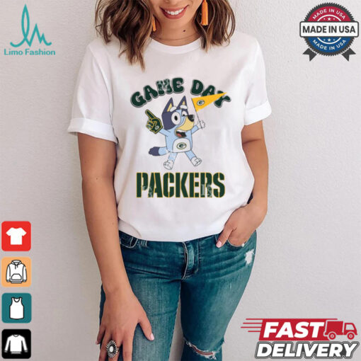 Green Bay Packers Bluey Game Day shirt