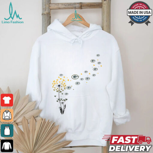 Green Bay Packers Flower Shirt