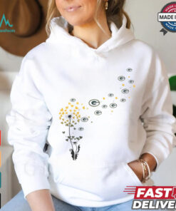 Green Bay Packers Flower Shirt