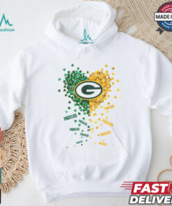 Green Bay Packers Heart Shirt