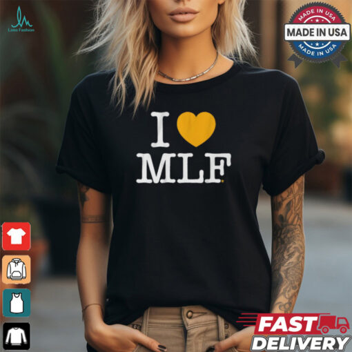 Green Bay Packers I Love MLF t shirt