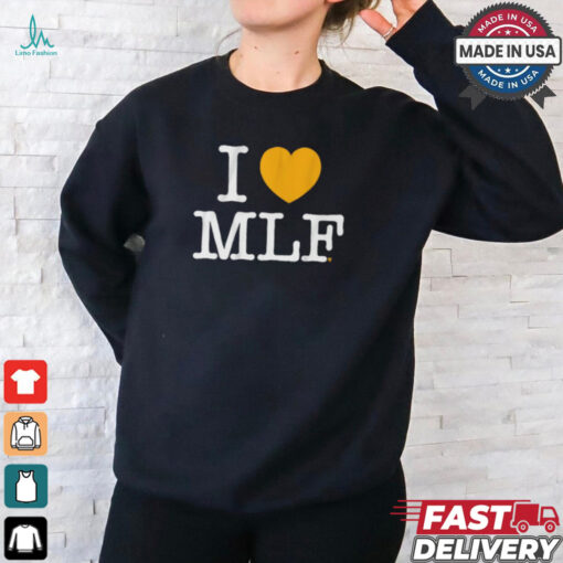 Green Bay Packers I Love MLF t shirt