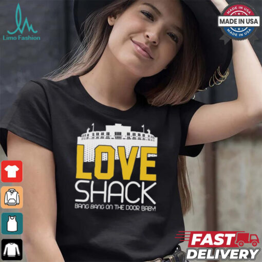 Green Bay Packers Jordan Love shack bang bang on the door baby shirt