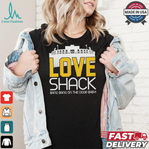 Green Bay Packers Jordan Love shack bang bang on the door baby shirt