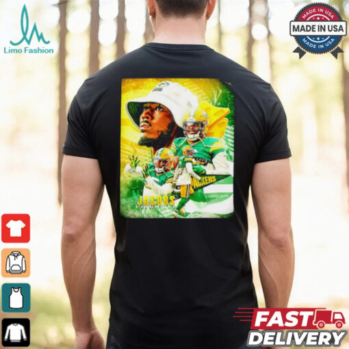Green Bay Packers Josh Jacobs No. 8 graphic shirt