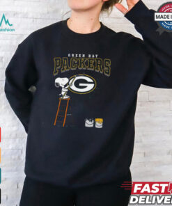 Green Bay Packers Snoopy Painting Shirt, hoodie, sweater, long sleeve and tank top Green Bay Packers Snoopy Painting Shirt