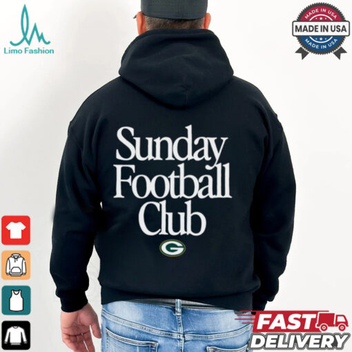 Green Bay Packers Sunday Football Club Heavyweight T Shirt