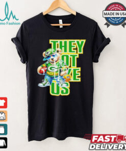 Green Bay Packers bear they not like us shirt