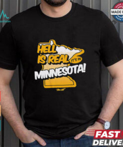 Green Bay Packers hell is real it’s in Minnesota shirt