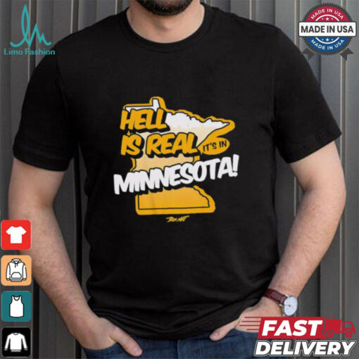 Green Bay Packers hell is real it’s in Minnesota shirt