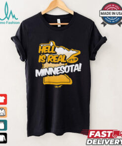 Green Bay Packers hell is real it’s in Minnesota shirt