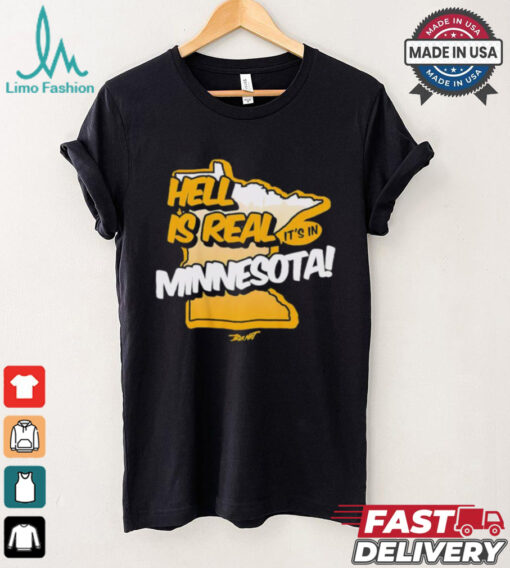 Green Bay Packers hell is real it’s in Minnesota shirt