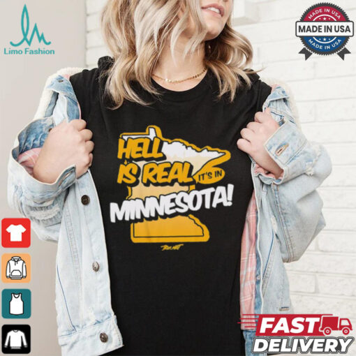 Green Bay Packers hell is real it’s in Minnesota shirt