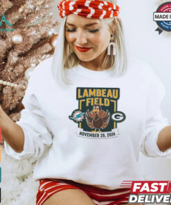 Green Bay Packers vs Miami Dolphins Lambeau Field November 28 2024 Matchup Shirt