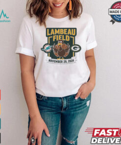 Green Bay Packers vs Miami Dolphins Lambeau Field November 28 2024 Matchup Shirt