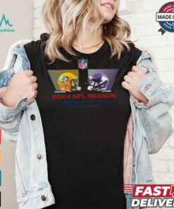 Green Bay Packers vs Minnesota Vikings NFL season week 4 2024 shirt
