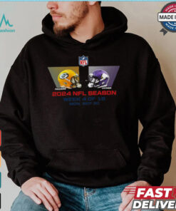Green Bay Packers vs Minnesota Vikings NFL season week 4 2024 shirt