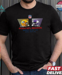 Green Bay Packers vs Minnesota Vikings NFL season week 4 2024 shirt