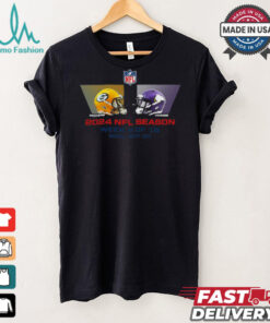 Green Bay Packers vs Minnesota Vikings NFL season week 4 2024 shirt
