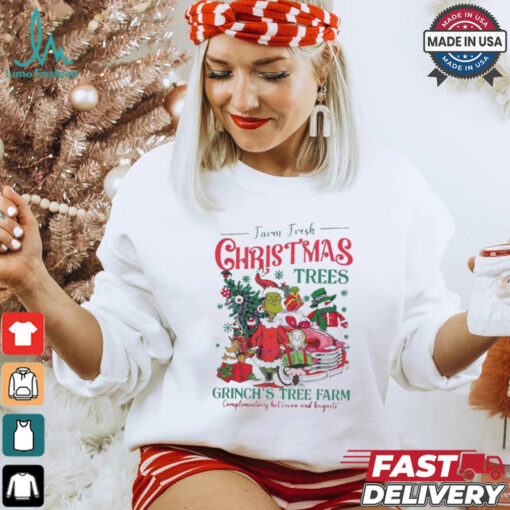 Grinch Farm Fresh Christmas Trees Grinch’s Tree Farm shirt