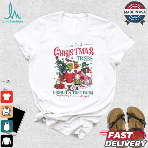 Grinch Farm Fresh Christmas Trees Grinch’s Tree Farm shirt