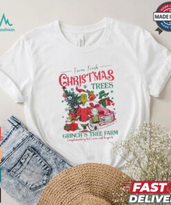 Grinch Farm Fresh Christmas Trees Grinch’s Tree Farm shirt