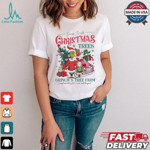 Grinch Farm Fresh Christmas Trees Grinch’s Tree Farm shirt