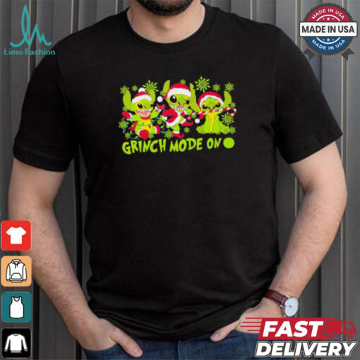 Grinch Mode On Christmas 2024 cute shirt
