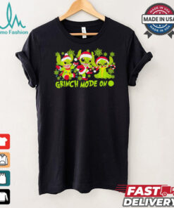 Grinch Mode On Christmas 2024 cute shirt