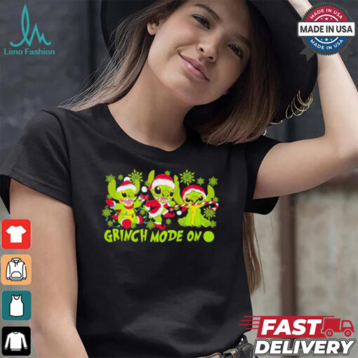 Grinch Mode On Christmas 2024 cute shirt