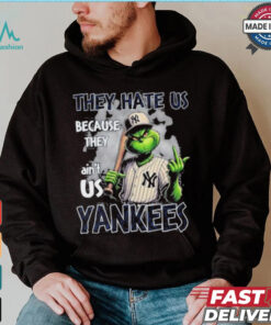 Grinch They Hate Us Because They Ain’t Us New York Yankees Christmas Shirt