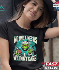 Grinch X Philadelphia Eagles Nobody Likes Us We Don’t Care Shirt