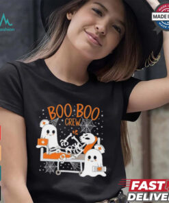 Halloween Nurse Boo Crew Shirt