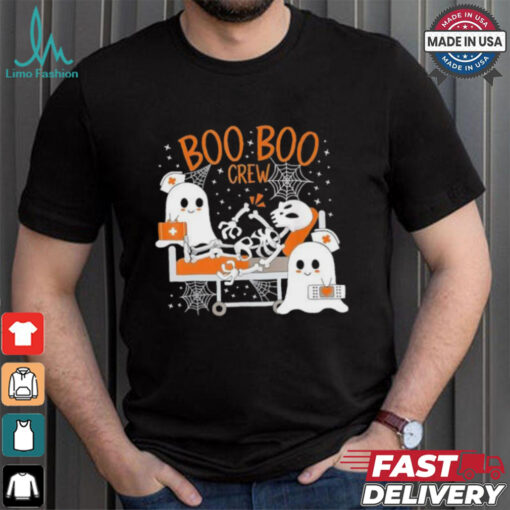 Halloween Nurse Boo Crew Shirt