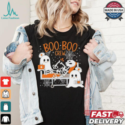 Halloween Nurse Boo Crew Shirt