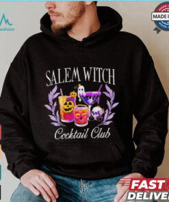 Halloween salem witch Cocktail Club shirt