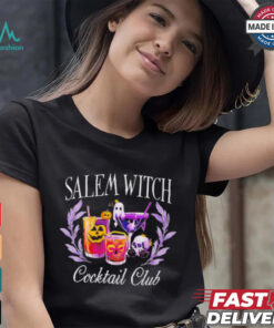Halloween salem witch Cocktail Club shirt