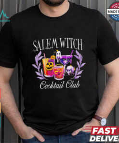 Halloween salem witch Cocktail Club shirt