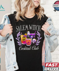 Halloween salem witch Cocktail Club shirt
